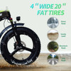 ZPW H20PRO EBike 1000W Electric Off-Road Folding Bike 48V20AH Snow Electric bicycle 20 Inch Fat Tire E-Bike for Adults