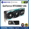 SOYO Full New RTX 3060 12GB GDDR6 NVIDIA GPU 192bit DP*3 PCI Express X16 4.0 Gaming Video Graphics Card Desktop Computer Card