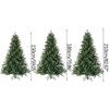 2.1m 1.8m 1.5m 1.2m Encryption Green PVC Large Christmas Tree Christmas Decoration 2023 New Year Home Party Scene Decoration