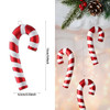 1pc Christmas Hanging Candy Balls Red White Candy Cane Pendant Home Party Christmas Tree Decorations Xmas Navidad New Year 2024
