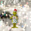 Stole Christmas Resin Pendant Christmas Tree Decoration, 1PC Christmas Decoration How The Stole Christmas With Present Ornament