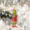 Stole Christmas Resin Pendant Christmas Tree Decoration, 1PC Christmas Decoration How The Stole Christmas With Present Ornament