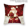 Christmas Cushion Cover Merry Christmas Decorations for Home 2023 Christmas Ornament Navidad Noel Xmas Gifts Happy New Year 2024