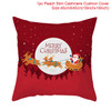 Christmas Cushion Cover Merry Christmas Decorations for Home 2023 Christmas Ornament Navidad Noel Xmas Gifts Happy New Year 2024