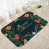 Merry Christmas Decorations for Home Elk Doormat Navidad Ornament New Year 2024 Gifts Xmas Party Decor Natal Noel 2023 Rug Mat