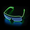 Glowing Glasses LED Gafas Luminous Bril Neon Christmas Glow Sunglasses Flashing Light Glass for Party Supplies Prop Costumes New
