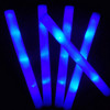 60pcs LED Foam Glow Sticks Flashing Glow Batons Cheer Tube Glow in The Dark Wedding Party Supplies 3 Modes Flashing Stick Toys