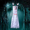 Halloween Party Decoration Halloween Electric Toys Chain Hanger Clown Nurse Witch Voice Control Spook House Horror Props
