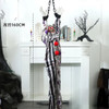 Halloween Party Decoration Halloween Electric Toys Chain Hanger Clown Nurse Witch Voice Control Spook House Horror Props