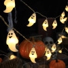 3m 20LED Halloween Pumpkin Ghost Spider Skull LED String Lights Pumpkin Ornaments Lamp Tree Home Party Halloween Decoration