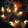 3m 20LED Halloween Pumpkin Ghost Spider Skull LED String Lights Pumpkin Ornaments Lamp Tree Home Party Halloween Decoration