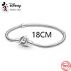 New 925 sterling silver Mickey Minnie Vinnie Charm of ley 925 Chain Beaded Fit Original Bracelet DIY Pendant Ladies Jewelry