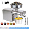 Oil Press Automatic Household FLaxseed Oil Extractor Peanut Oil Press Cold Press Oil Machine 1500W (MAX)