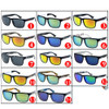 Vintage Square Sunglasses Colorful Shades Outdoor Driving Sun Glasses Camping Hiking Fishing Beach Sun Glasses UV400 Eyewear