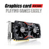 RX 580 Graphics Card Gaming Video Card Dual Fan 8GB Computer Graphics Card 1257/1340MHz Radiator Tube for Computer Desktop Game