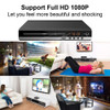 Woopker DVD Player B29 HD 1080P CD/ EVD/ VCD Player for TV CD-Disc Player AV and HD Output with Microphone Port