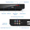 DVD Player for TV, All Region Free DVD CD Discs Player AV Output Built-in PAL NTSC USB Input Remote Control