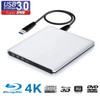 UHD 4K Blu-Ray Burner USB3.0 External Optical DVD Drive Recorder BD-RE/ROM 3D Blu-Ray Players Writer Reader for Windows /MAC OS