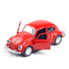 Alloy car model Beetle vintage car door opening force Children's toy car cake decoration Car carrying accessories