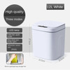 Smart Sensor Garbage Bin Kitchen Bathroom Toilet Trash Can Best Automatic Induction Waterproof Bin with Lid 12/14/16/18L