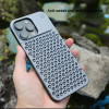 Aluminum Alloy Cooling Hollow Metal Case For iPhone 14 13 12 Pro Max 15Plus Fragrance Rimless Full Shockproof Cover Aromatherapy