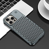 Luxury Metal Cooling Hollow Aluminum Phone Case For iPhone 15 14 13 12 Pro Max Plus Aroma Diffuser Heat Dissipation Cover Funda