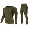 2023 New Winter Thermal Underwear Sets Men Quick Dry Anti-microbial Stretch Men's Thermo Underwear Male Warm Long Johns Fitness