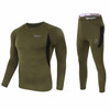 2023 New Winter Thermal Underwear Sets Men Quick Dry Anti-microbial Stretch Men's Thermo Underwear Male Warm Long Johns Fitness
