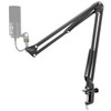 FIFINE Adjustable Microphone Suspension Boom Scissor Arm Stand for K688 K669 K670 K658 K678 K690,Ampligame A6V A8