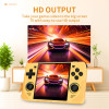 POWKIDDY RGB30 Yellow 720*720 4 Inch Ips Screen Built-in WIFI RK3566 Open-Source Retro Handheld Game Console Children's Gifts