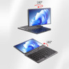 CRELANDER Mini Laptop 8 Inch Touch Screen Intel Alder Lake N100 12GB DDR5 WiFi 6 2 In 1 Laptop Notebook Tablet PC Pocket Laptop