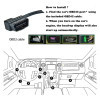 [Lufi X1] Revolution OBD OBD2 Smart Digital Multi Meter Gauge (International/English Version)