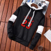 2023 Men's Autumn and Winter Premium Hooded Sweatshirt Set Hoodie+Sweatpants 2 Piece Sweatwear Set Men's Outdoor Sportswear