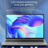 DERE Laptops M16 2023 New 16" 2.5K IPS Ultra HD Intel N95 12GB DDR5+512GB SSD Study Office Laptop Computer Windows 11 Notebook