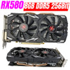 RX580 8GB DDR5 Graphics Video Card 256Bit Gamer Video Card for PC Dual Cooling Fan GT610 1/2GB GPU Graphics Card Single Fan DDR3