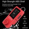 Portable Gas Detector H2 / O3 / Co / Ph3 / Co2 / H2s / Nh3 / O2 / No2 / No / Ex / Ch4 Single Combustible Gas Leak Detector