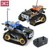 Technical RC Tracked Stunt Vehicle Model APP Control Building Blocks Electric Racing Car Bricks Children Toys Gifts for Kids Boy