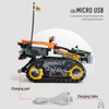 Technical RC Tracked Stunt Vehicle Model APP Control Building Blocks Electric Racing Car Bricks Children Toys Gifts for Kids Boy