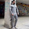 Gym Men's Tracksuit Jogger Sportswear Casual Fitness Clothing Sweatpants Running Sweatshirts Coat Sports Suit Fashion Male Sets