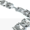 for Apple Watch 6 5 4 3 2 Tool combination Gadgets 304 Stainless Steel Brushed Unique Design Watchband iWatch Bands Fhx-52bd
