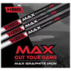 Stealth Golf Clubs Irons Set 5-9PAS Regular/Stiff Steel/Graphite Shafts Including Head covers