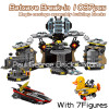 10636 Superheroes Series Batcave Break In Building Blocks Bat Base Fit 70909 Penguin Figures Bricks Toys For Boys Xmas Gifts