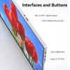 400Nits 14 Inch Portable Triple Matt Screen Monitor Mini HDMI USB-C IPS Foldable Dual External Display For 13.3 - 16 Inch Laptop