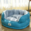 Removable Cover Non-Slip Super Soft and Comfortable Plush Dog Bed Washable Dog Cat Bed Small Pet Sofa Bed dog mattress
