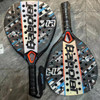 Padel Racket 16K Carbon Fiber Surface with EVA Memory Flex Foam Core Padel Tennis Racquets Lightweight For Men Women