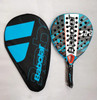 Professional 16K Carbon Paddle Racket Soft EVA Face Tennis Racket With Padel Bag Cover For Men Women Training Accessories