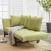 Gardens Delahey Convertible Studio Outdoor Daybed Sofa