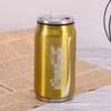 350/500ml Creative Cola Thermos Bottle Stainless Steel Water Bottle Travel Car Vacuum Flasks Drink Mug Office Portable Straw Ins