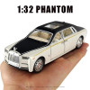 1/32 Alloy DieCast Rolls Phantom Model Royce Toy Car Simulation Diecasts & Toy Vehicles Sound Light Collection Toys For Boy Gift