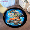 Classic Truck Monster Truck Circle Gravedigger Bigfoot Floor Rug Carpet Living Room Doormat Non-slip Chair Mat